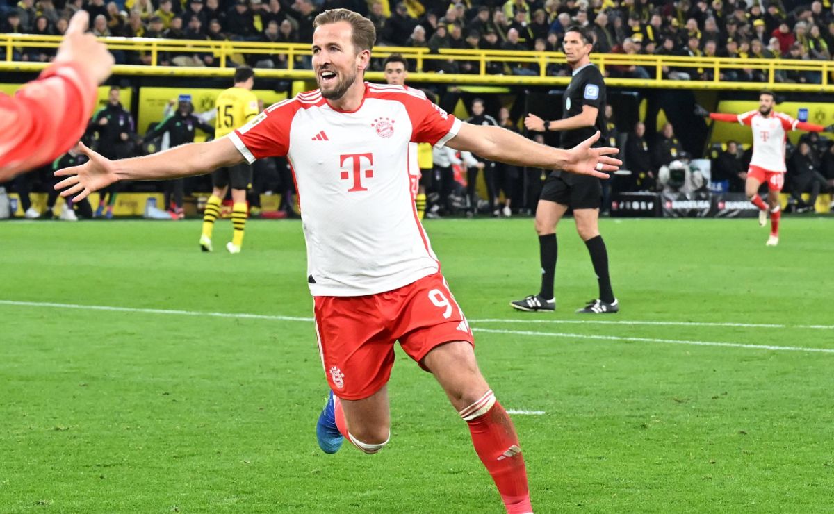 Kane gelingt ein sensationeller Hattrick, als die Bayern Dortmund besiegen