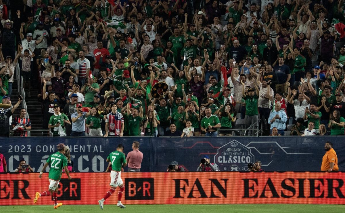 2023 Mexico attendance in US 77 higher than USMNT